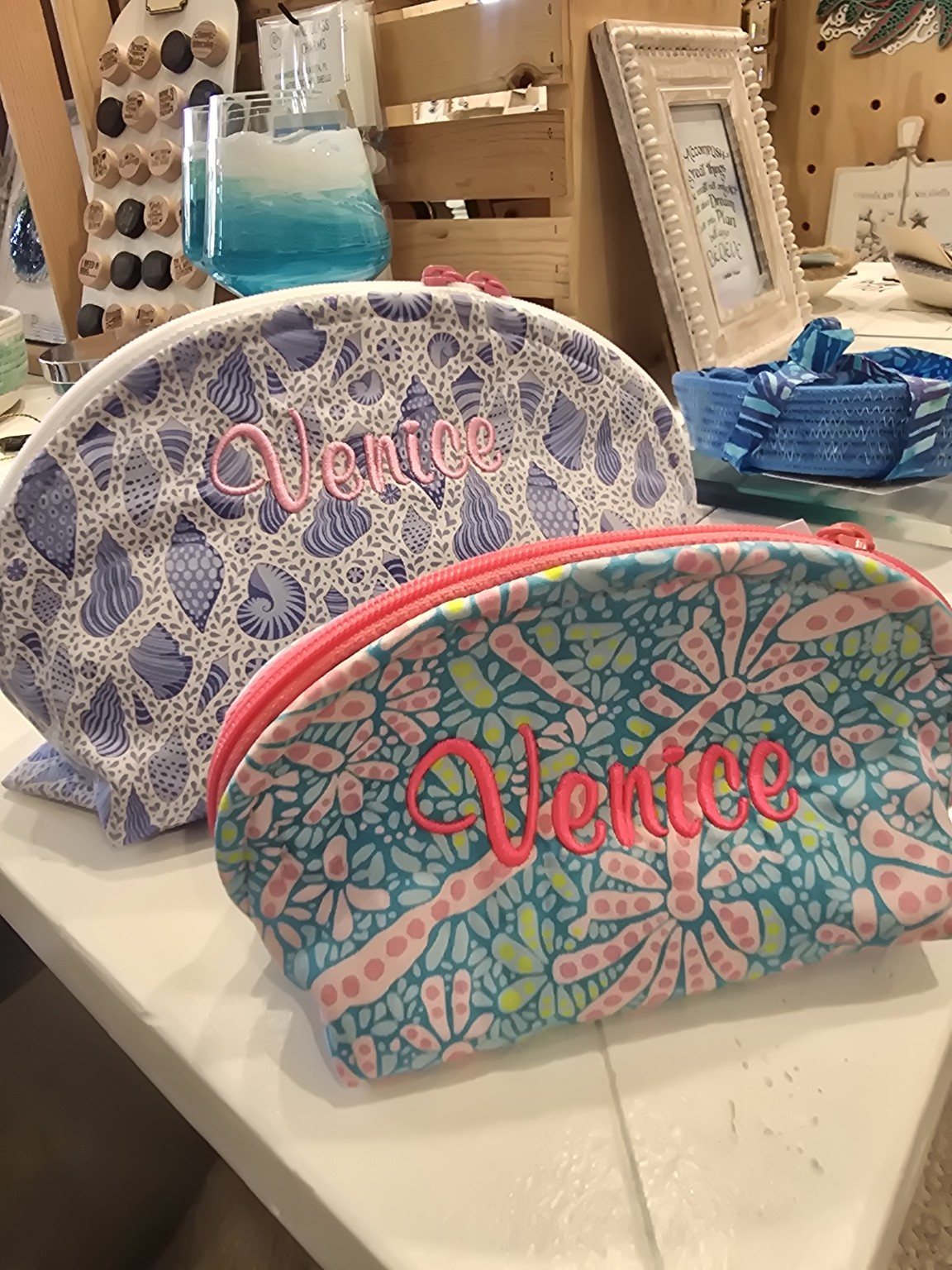 Embroidered Venice bags