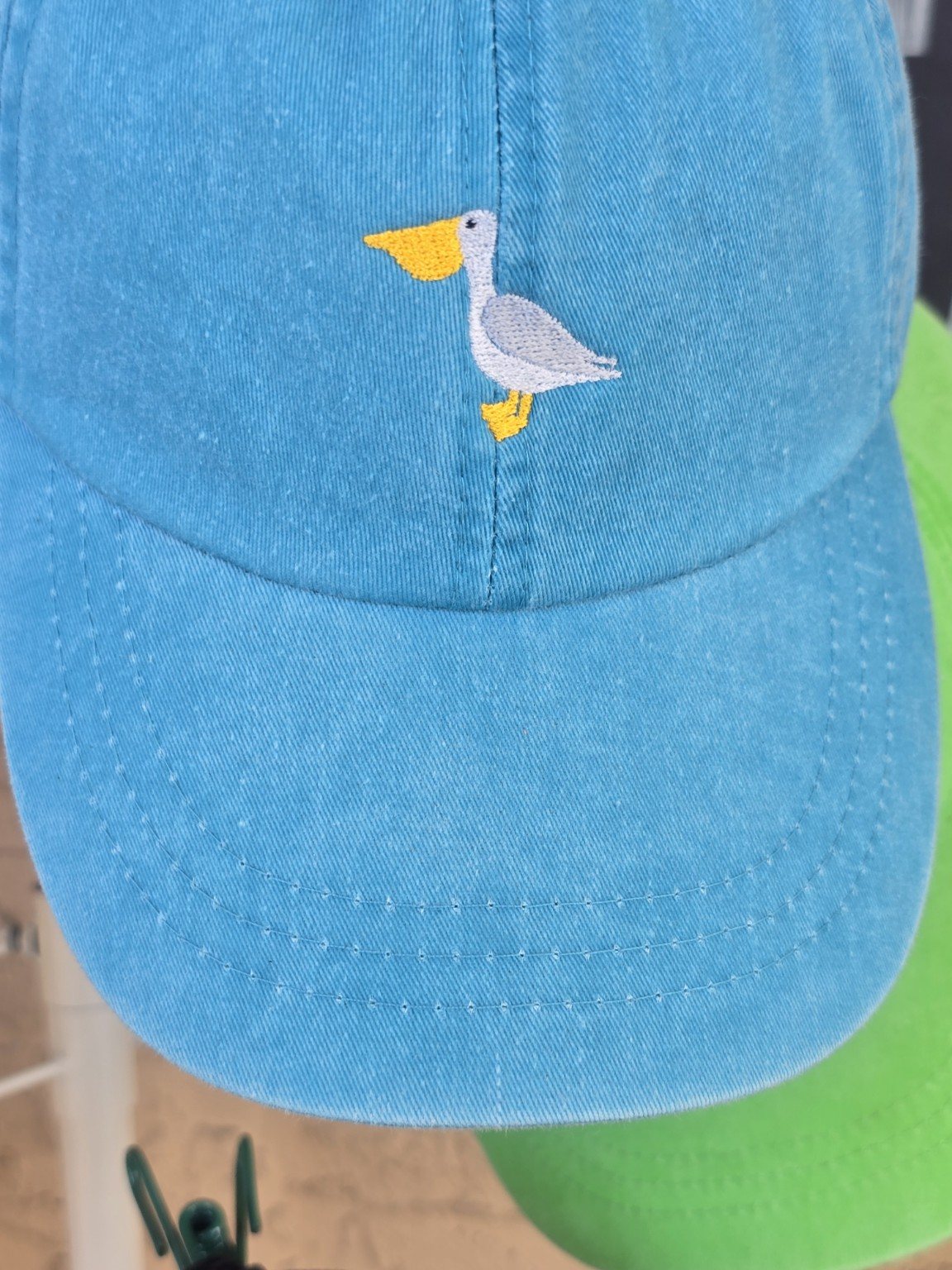 Embroidered coastal hat