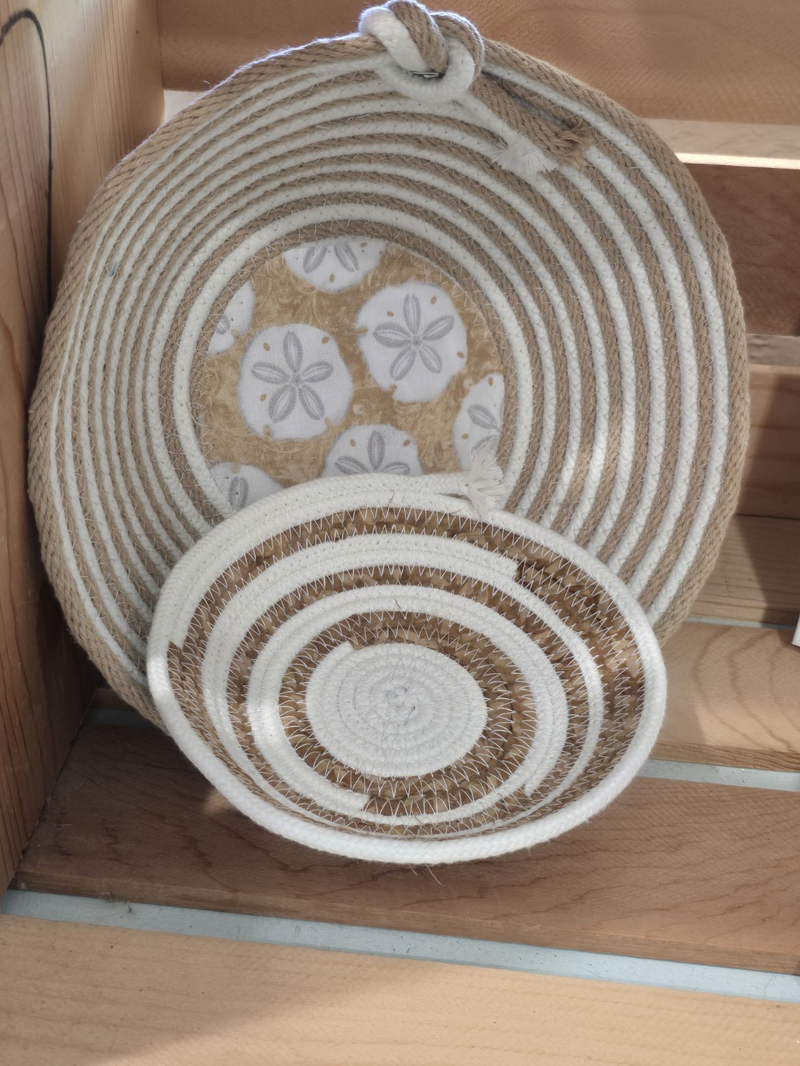 Fiber art and baskets