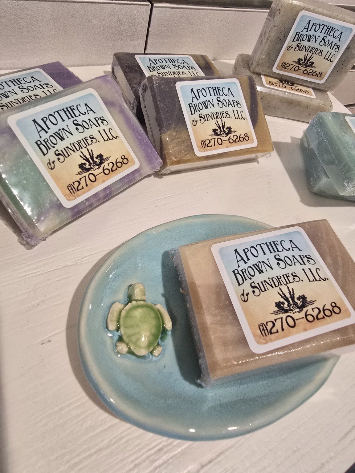 Handmade artisan soaps
